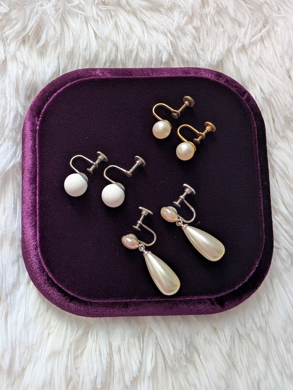 Vintage MCM Screwback Earrings